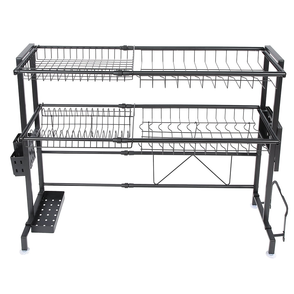 Ymiko Expandable Dish Rack,Storage Dish Rack,Over Sink Dish Drying Rack