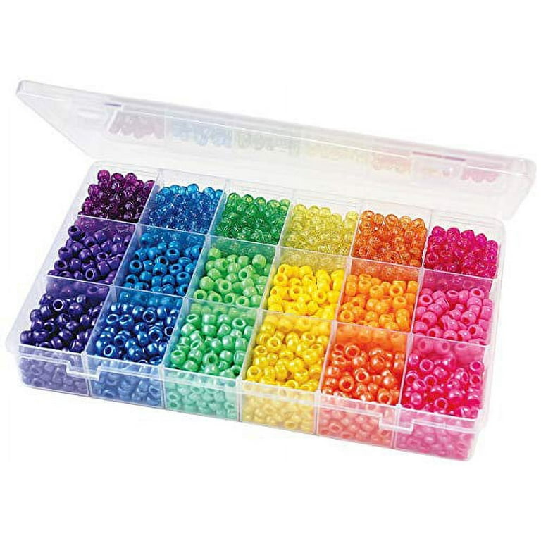 the beadery sparkles pony bead box - approximately 2300 beads