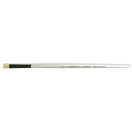 UPC: 0038372014929 | Robert Simmons Simply Simmons Short Handle Brush Bristle Bright 4