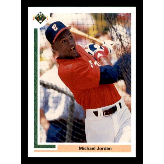 Michael Jordan SP Baseball Rookie Card 1991 Upper Deck #SP1