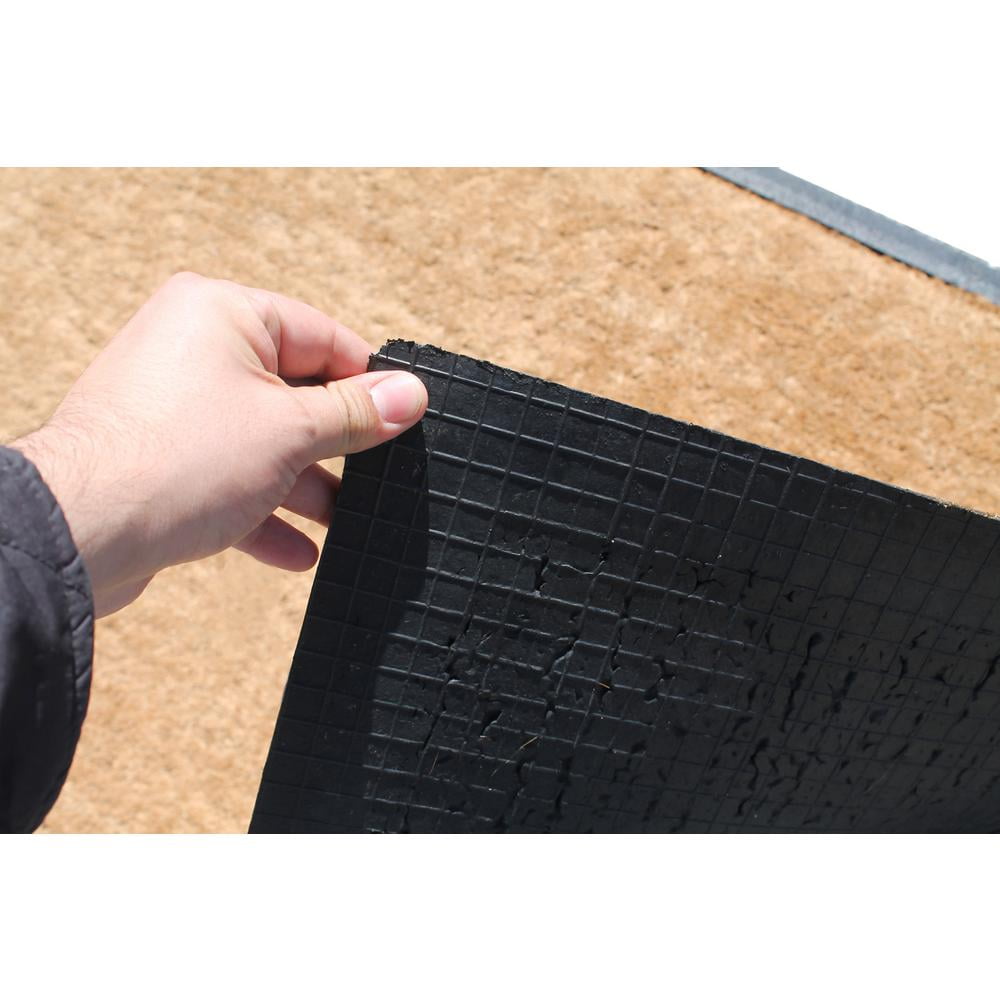 A1HC First Impression 30 in. x 48 in. Rubber and Coir Molded Double Door Mat