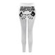thumbnail image 2 of Gibobby Pantalones de mezclilla Color y cintura Lino Deportes Pantalones altos Casual Mujer Yoga Pantalones de algodón sólido(Blanco， L), 2 of 5