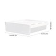 thumbnail image 4 of OULII Sticky Under Desk Storage Drawer Adhesive Classroom Storage Bin For Pen Ruler And More, 4 of 8