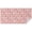 Christmas Santa Gift, variant on Christmas Santa Gift Cupcake Pink Pattern Rectangular Tablecloth 60x120 Inch, Waterproof Stain Resistant Decorative Table Cover for Dining, Party & Wedding