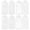 White, variant on Landege 8-Piece Geometric Cake Decorating Stencils and Painting Templates Set for Birthday, Wedding Cakes, Craft Mold Tools