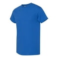 thumbnail image 2 of Men Heavy Cotton Multi Colors T-Shirt Color Royal 5X-Large Size, 2 of 5
