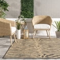 thumbnail image 6 of nuLOOM Katrine Zebra Indoor/Outdoor Area Rug, 6' 7" x 9', Katrine Dark Grey, 6 of 7