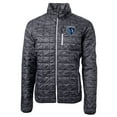 thumbnail image 2 of Men's-Cutter & Buck  Black Sporting Kansas City Rainier PrimaLoft Eco Insulated Full-Zip Printed Puffer Jacket, 2 of 3