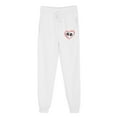 thumbnail image 3 of successthop Womens Breast cancer Sweatpant Fleece Pants with Pockets Printed Elastic Sportpants Drawstring Trousers White, 3 of 4