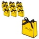 thumbnail image 2 of Bolsitas de regalo con lazo estampado, corbatas, mini bolsitas de regalo, 10 unidades, 14x14x6cm, de papel, ideales para fiestas, aperitivos y pequeños regalo Rkxzt, 2 of 7
