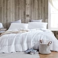 thumbnail image 4 of Byourbed Better Than Butter - Coma Inducer® Oversized Comforter Set - White Oversized Queen - 3 Piece, 4 of 5