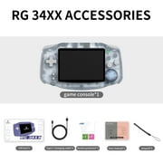 Anbernic RG34XX Handheld Game Consoles,3500mAh Battery,Support HD TV Output Glacier