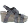 thumbnail image 6 of Pierre Dumas Women's Hester-5 Vegan Leather Strappy Wedge Sandals, 6 of 7