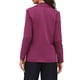 thumbnail image 3 of BLAZER CHIC para Mujeres con Solapa Notch, Manga Larga, Sencillo, Chaquetas de Traje de Trabajo, S Púrpura, 3 of 6