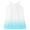 thumbnail image 6 of THDHVS Dresses for Girls,Girls Dress,Girls and Toddlers' Knit Sleeveless Tank Play Dress Blue 5-6 Years, 6 of 8