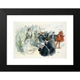 thumbnail image 2 of Samuel Ehrhart 14x11 Black Modern Framed Museum Art Print Titled - The Rivals (1905), 2 of 5
