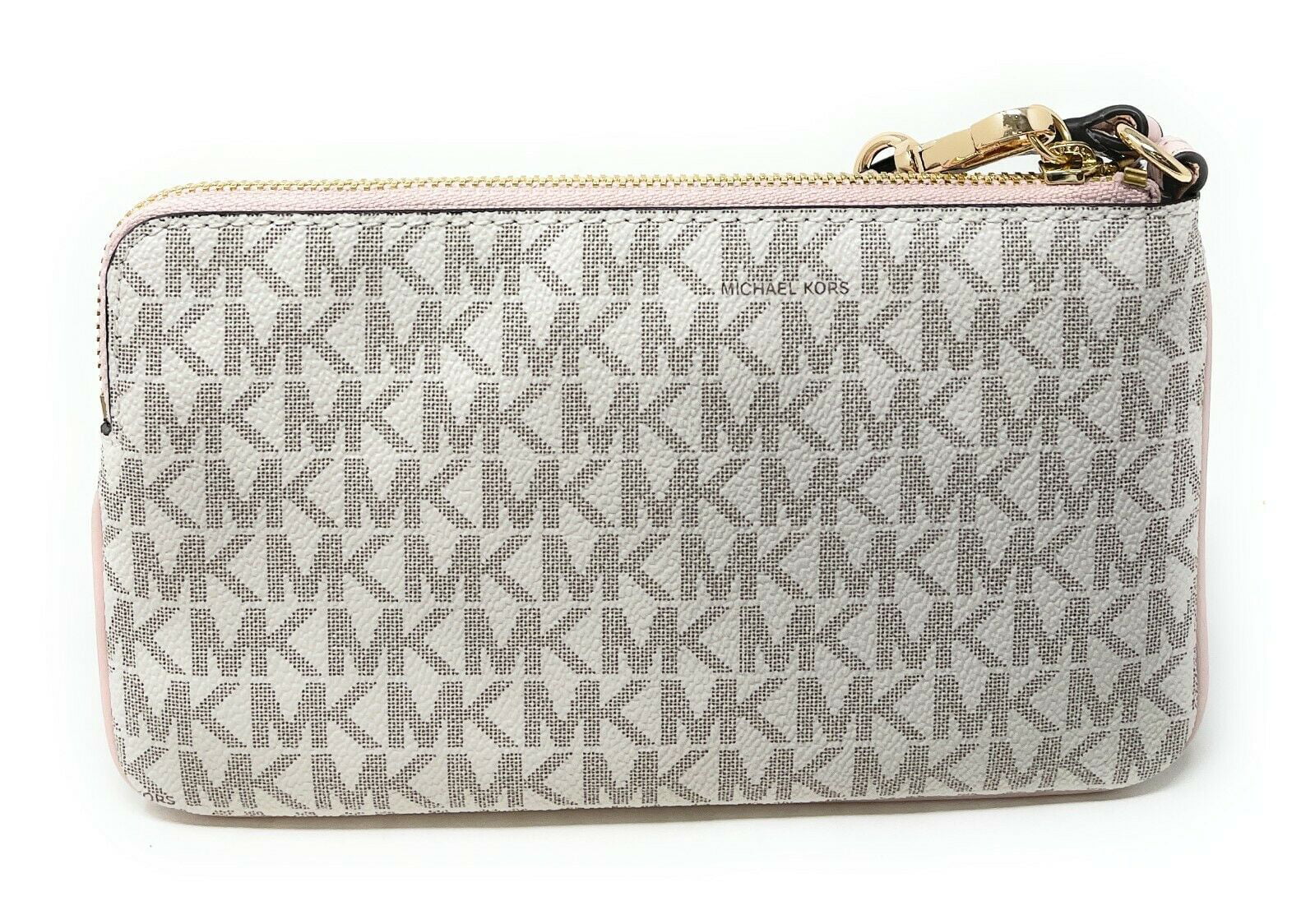 MICHAEL KORS #33169 Navy Blue Canvas Wristlet Wallet – ALL YOUR BLISS