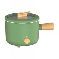 HIBIBUD Small Electric Hot Pot,Multifunctional Non Stick Electric Cooking Pot 2 Gear Mini Hot Pot Cooker with Handle Electric Hot Pot Suitable for Dorm Small Families Apartments Hotel