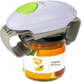 thumbnail image 1 of CHAO Abridor de tarros eléctrico - Aparato de cocina fuerte y resistente para sellar tarros - Abridor de tarros automático manos libres con menos esfuerzo para abrir (blanco), 1 of 5