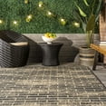 thumbnail image 6 of nuLOOM Justina Abstract Brick Indoor/Outdoor Area Rug, 6' 7" x 9', Justina Charcoal, 6 of 7