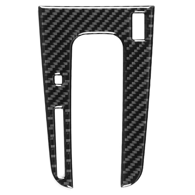Car Interior Decoration,Control Gear Shift Box Carbon Fiber Decor Gear Shift Panel Frame Highly Recommended