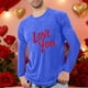 thumbnail image 1 of Ceisia Men Casual Fashion Print Round Neck Pullover Long Sleeve Sweatshirt Gift, 1 of 4