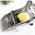 thumbnail image 3 of Papas fritas caseras Master, cortador de papas fritas con cuchilla de acero inoxidable y diseño de mango ergonómico, ideal para freidoras de aire, freidoras profundas y hornos (grado profesional), 3 of 5