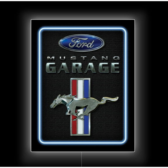 LED MUSTANG RECTANGLE Signs