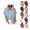 15# Sky Blue, variant on YDDIAN Office Tops for Women Work Loose Fit Short Sleeve Cute Collared Shirts Button Up V Neck Spring Casual Clothes Beige 3XL