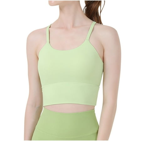 pstuiky Push up Bras for Women  Women s Sports Bra Fitness Running Shockproof Yoga Tank Top Front Zipper No Steel Ring Comfort Sports Bra Push-up Bra Underwear Flash Sale