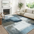 thumbnail image 6 of Bleum Cade Modern Abstract Area Rug 5x7,Large Rugs for Living Room, Machine Washable Rug Indoor Rugs for Bedroom, Non-Slip Low-Pile Soft Carpet for Bedroom, Dining Room Office,Blue, 6 of 12