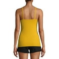 thumbnail image 2 of No Boundaries Scoop Neck Spaghetti Straps Ribbed Cami (Juniors or Women's) 1 Pack, 2 of 6