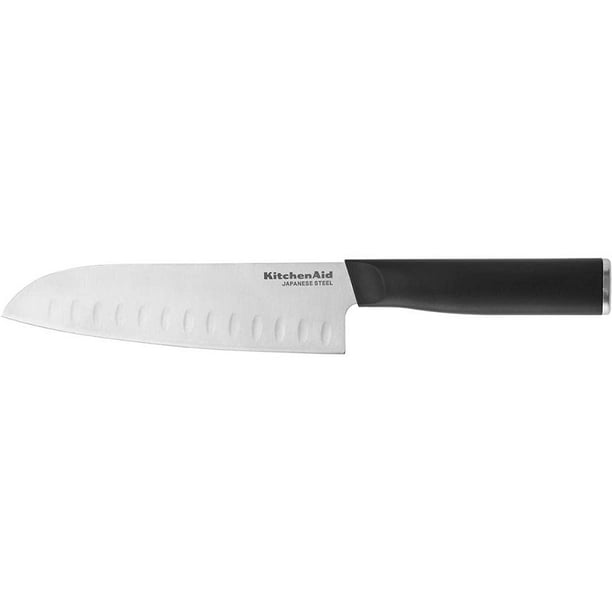 Cuchillo Santoku KitchenAid Classic de 18 cm con funda