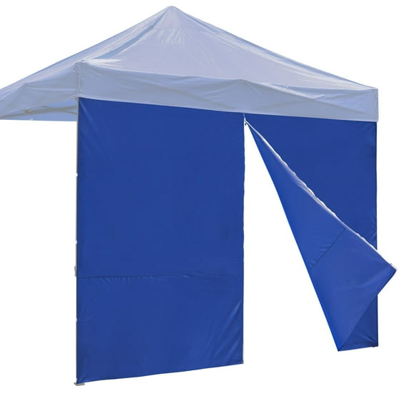 10x10ft EZ Canopy Gazebo Zipper Full Size Side Wall/Blue LA01