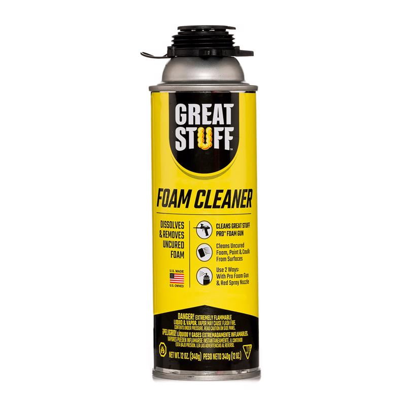 Great Stuff Pro 259205 Aerosol Can Spray Foam Dispensing Unit Cleaner, 12 oz