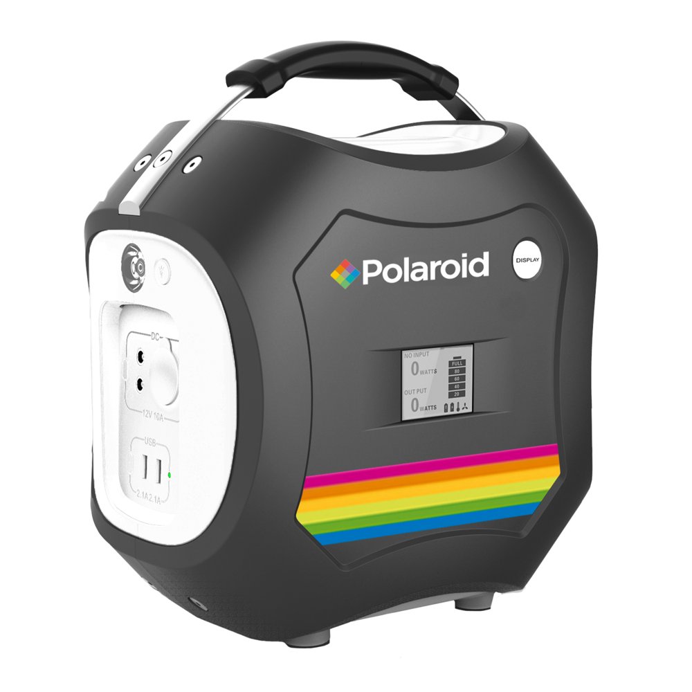 578Wh Polaroid PS600 Portable Power Supply Everywhere, Mobile AC/DC
