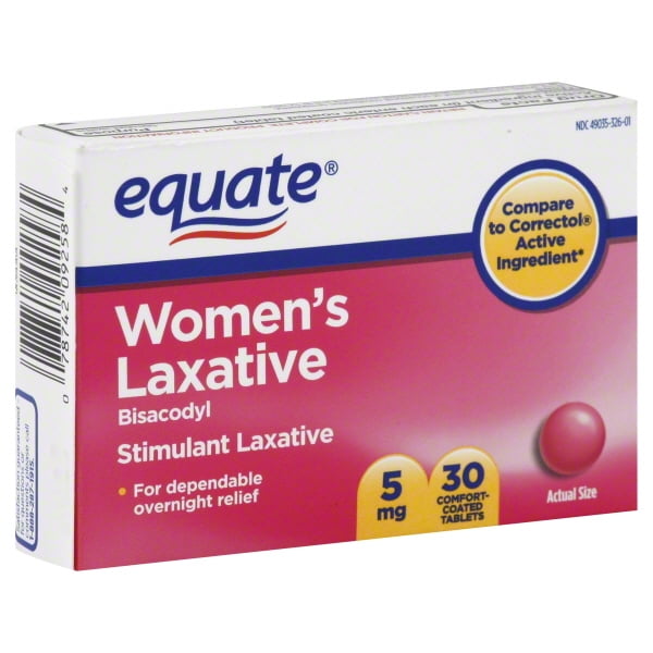 Equate Women's Stimulant Laxative, 30ct