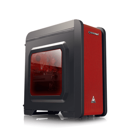64 Bit Pcie Tv - Cybertron GameStation AMD Ryzen 3 2200G 3.50GHz (4 Cores) 8GB DDR4 1TB HDD 120GB SSD AMD RX 580 4GB GDDR5 Graphics WiFi MS Windows 10 Home 64 Bit (Black/Red)