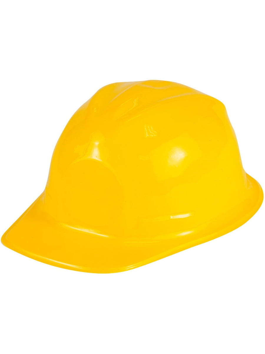 Fire Fighter Hat Helmet Yellow Badge Book Week Costume Accessory 