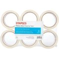 Staples 601376 Heavy Duty Shipping Packing Tape 1.88Inch X 54.6 Yds