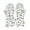 White, variant on Ketyyh-chn99 Kids Ski Gloves Full Fingers Knitted Gloves Warm Winter Gloves for Little Boys Girls Blue,M