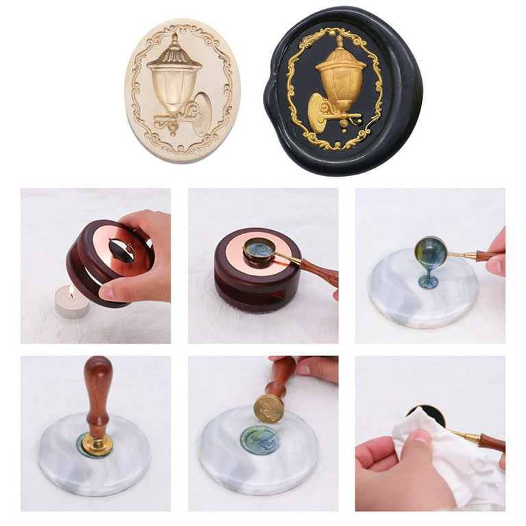 Wax Seal Kit Fire Lacquer Royal Blue Style