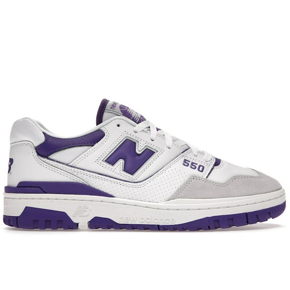 New Balance Men's 550 White Purple Shoes, from StockX