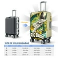 thumbnail image 4 of Honeii Bass Fish and Water Elastic Luggage Cover, featuring double-sided printing, is the ideal companion for travel, business trips, and daily use(not included suitcase )-X-Large, 4 of 7