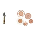 thumbnail image 1 of Figura Decorativa Ligera De Una Mujer Tribal Africana, Ideal Para Decorar El Hogar. Adornos únicos De Arte Mural Tejidos En Ratán, Perfectos Para Hoteles, Salones De Té, Pasillos,, 1 of 8