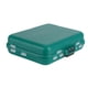 thumbnail image 1 of Caja de aparejos de pesca, contenedor de almacenamiento de anzuelos y señuelos, divisores extraíbles, ligero, verde, 1 of 9