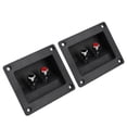 thumbnail image 1 of Taza De Terminal De Caja De Subwoofer, Tipo Empuje Cuadrado, Conductividad Eléctrica, Terminal De Caja De Altavoz De Alta Resistencia Para Coche, RV, Barco, 1 of 7