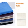 thumbnail image 3 of LOLIPPYY 5PCS/Set Closet Shelf Divider Stacking Board Grey Polyester Ribbon Clothes Organizers Home Organization, 3 of 8
