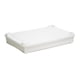 thumbnail image 1 of Caja multiusos para fermentar masa, bandeja de almacenamiento de alimentos de material HDPP para uso comercial y doméstico. Blanco Pequeño, 1 of 9