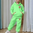 thumbnail image 4 of 67 Kids Outfit Long Sleeve Pullover Sweatshirt & Jogger Pants Set - Six Seven Boys Girls Clothing, 4 of 7